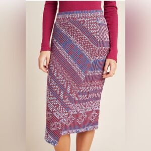 Maeve Anthropologie Carolina faux wrap skirt. Size XS. NWT